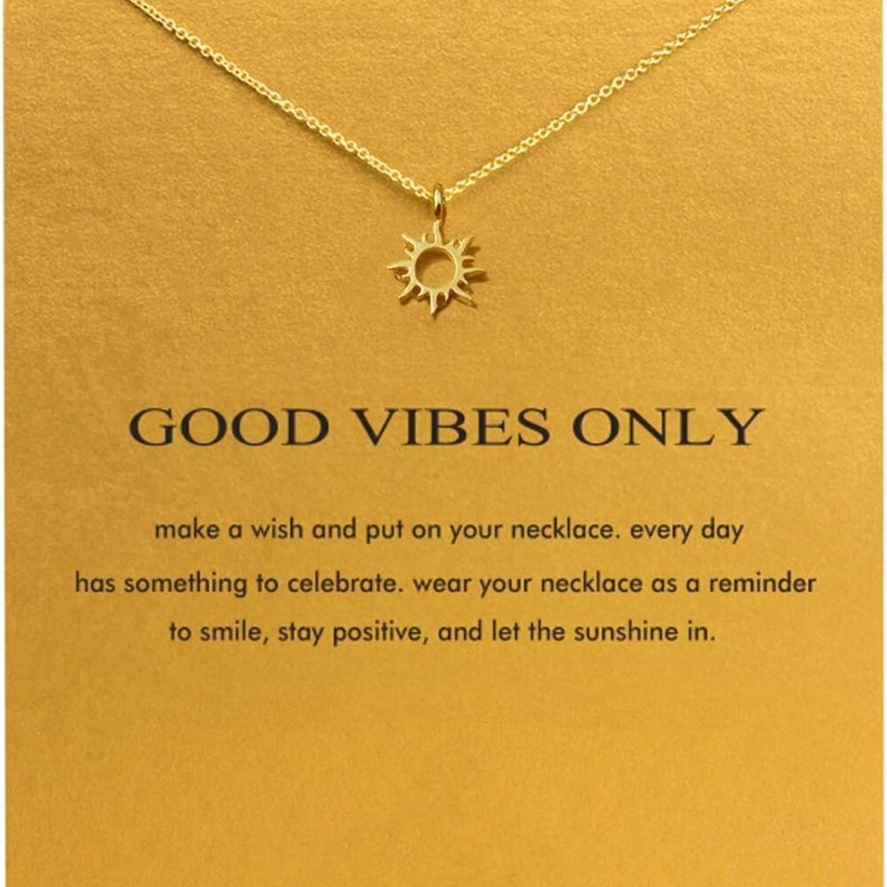 Friendship Anchor Compass Necklace Good Luck Elephant Pendant Chain Necklace wit